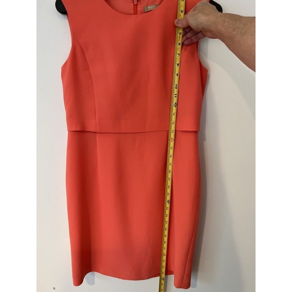 OLIVIA HASSLER Vintage Peach  Dress Size L IT 46 90 - Picture 3 of 6